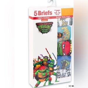 Nickelodeon Teenage Mutant Ninja Turtles Boys' Briefs Set - Multicolor